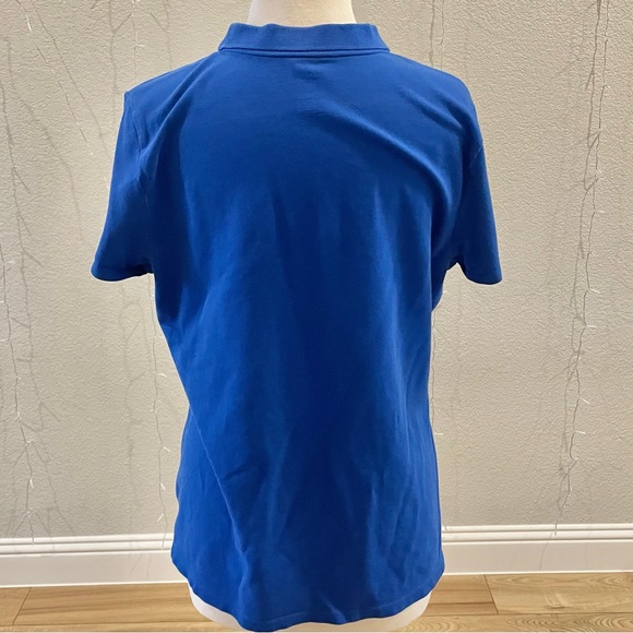 St. John’s Bay Women’s Fit Royal Blue Polo - Picture 2 of 4